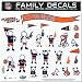 NFL Large Family Decal Set