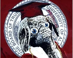 Alabama Painting - Big Als Graduation