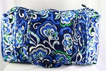 Vera Bradley Large Duffel Bag in Mediterranean Blue