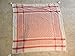 Red Cream Tan Arab Shemagh Head Scarf Neck Wrap Cotton Wrap Arafat