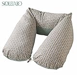 (ソレイアード)SOULEIADO ラ・フルール・ダルル ベージュ ママ&ベビークッション ロング