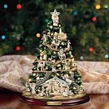 Collectible Irish Nativity Scene Tabletop Tree by Hawthorne Village