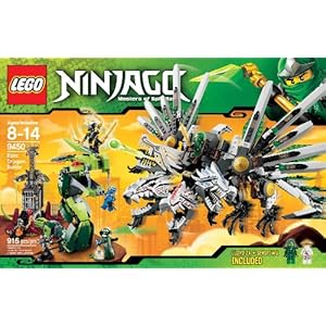 Lego Ninjagosnake Tribes on Amazon Com Lego Ninjago 9450 Epic Dragon Battle Toys Games