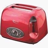Betty Crocker Appliances BR-602U Red 2-Slice Toaster