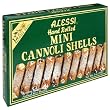 Alessi Mini Cannoli Shells, 4-Ounce Boxes (Pack of 12)