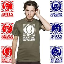 2008 US Presidential Election Candidates T-Shirt