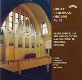 Great European Organs No 53/ The Organ of Kallio Church, Helsinki, Finland
