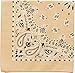 Military Army Trainmen Paisley Bandanas (Khaki - 27