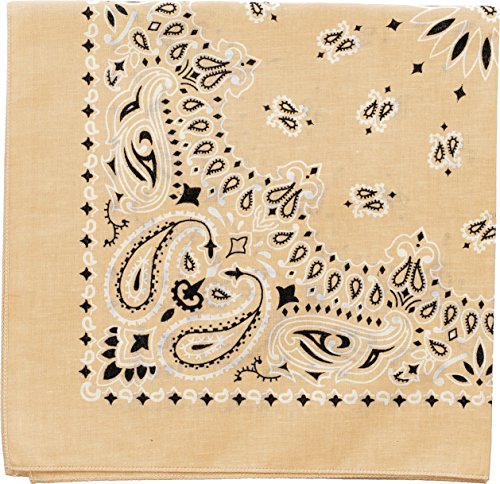 Military Army Trainmen Paisley Bandanas (Khaki - 27