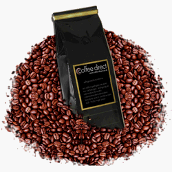 Old Brown Java Coffee Beans, Regular, Cafetiere Grind