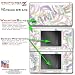Nintendo DS Lite Neon Swoosh on White WraptorSkinz Skin Kit by TuneTattooz TM