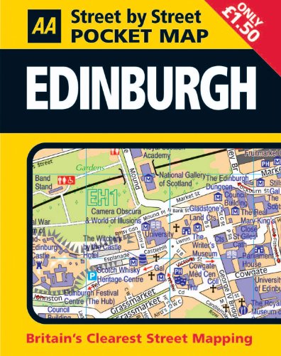 AA Street by Street: Pocket Map Edinburgh