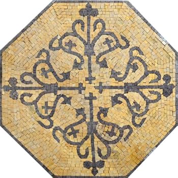 Geometric Pattern Hand Made Mosaic Marble