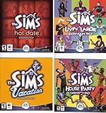 The Sims Expansion Packs Collection 1 : Livin Large + House Party + Hot Dat ....