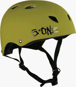 S-ONE TRIAN HELMET MATTE SAFARI M