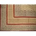 Bagru Block Print Tablecloth 60 x 60 Square-Lovely