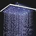 12 Inch Brass Shower Head with Faint LED Light,Chrome
