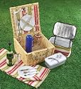 Maxam® 18pc Picnic Basket Set