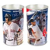 BOSTON RED SOX OFFICIAL LOGO WASTEBASKET
