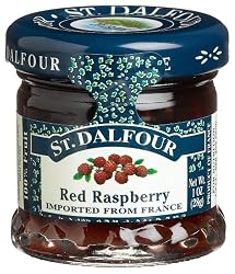 ST. DALFOUR Red Raspberry Conserves, 1 Ounce Jars (Pack of 48)