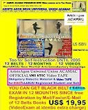 7° AABUU ACAMAC PRIMARIUS NOW Video course as in Tae Kwon Hap Ki -Do OFFICIAL GREEN BELT RANK NTSC VHS