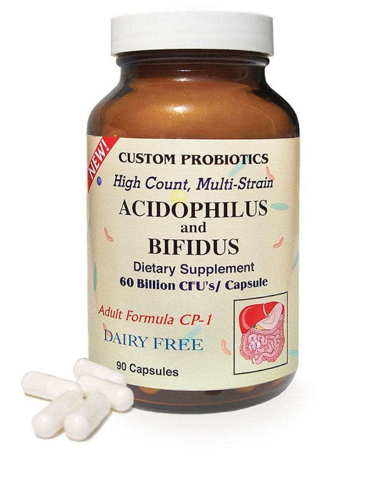 Amazon.com: Custom Probiotics Adult Formula Cp-1 - 90 Capsules ...