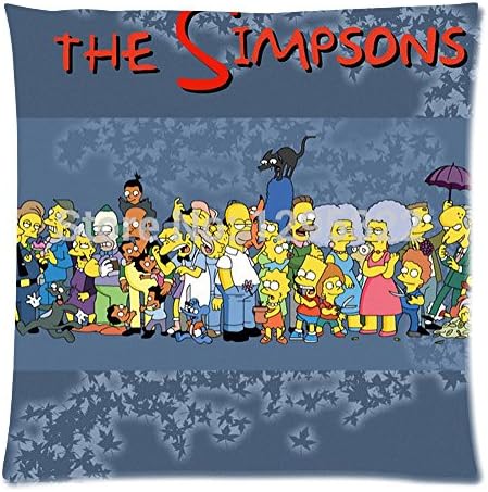 easyLife The Simpsons Custom Zippered Pillow Case 18X18 (One Side)-Pc18-1066