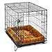 MidWest Homes for Pets QuietTime Giant Dog Bed – Cinnamon Faux Fur Bolster, Ultra-Soft and Machine Washable, Fits 54-Inch Crates and Carriers, for XXL Breed Dogs