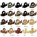 Fabwigs Clip In Human Hair Extensions - 15 18 20 22 Inch 7pcs 70g Set - Silky Straight Human Remy Hair (22 Colors Available)