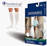 Sigvaris Casual Cotton Support Socks for Men Size C Navy