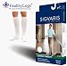 186C Sigvaris Casual Cotton Support Socks for Men 15-20mmHg Size B Black