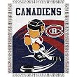 Montreal Canadiens NHL Triple Woven Jacquard Throw (044 Series) (36X46")"