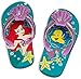 Disney Store Ariel The Little Mermaid Flip Flop Sandals and Swim Goggles Set