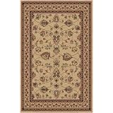 Home Dynamix Monaco Traditional Area Rug 2'x8' Cream, 100% Wool by Home Dynamix