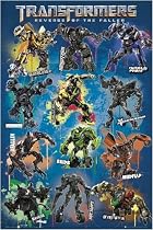 Transformers 2 - Revenge Of The Fallen - Movie Poster (All Characters) (Size: 24" x 36")