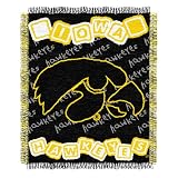 NCAA 36-Inch-by-46-Inch Woven Jacquard Baby Throw