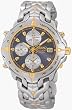 Seiko Chronograph Tachymeter Gold Accent Watch SDWG32