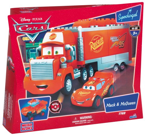 Childrens Toyshop  Used : Mega Bloks Disney Cars Mack And McQueen