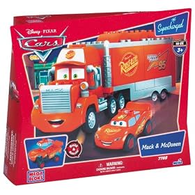 Mega Bloks  Cars Mack & McQueen