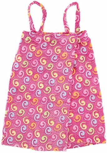 Natural Unifrom Womens XS-XXL Pink Swirl Shower Wrap