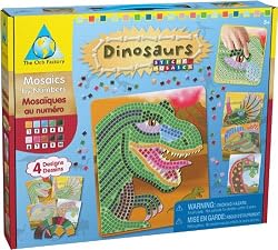 Sticky Mosaics: Dinosaurs