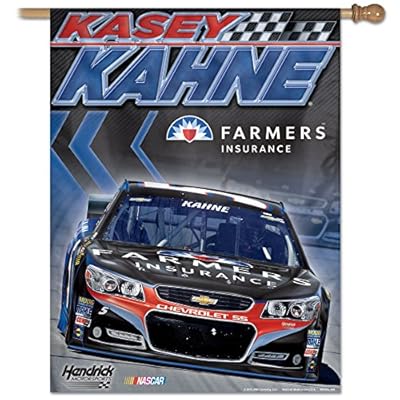 NASCAR Kasey Kahne Vertical Flag, 27 x 37", Multicolor
