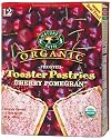 Nature's Path Organic Toaster Pastries, Frosted Cherry Pomegranate, 12-Count Boxes (Pack of 6)