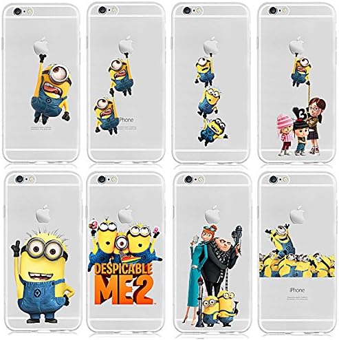 I Phone 6 Case Despicable Me Yellow Minion 16-20 Design Case Cover for Iphone 6 4.7 Inch (Minion_020)