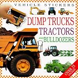 Vehicle Stickers: Dump Trucks, Tractors and Bulldozers