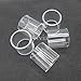 5 pcs TFV8 Replacement Glass Tube For 5.5ml TFV8 Tank --transparent