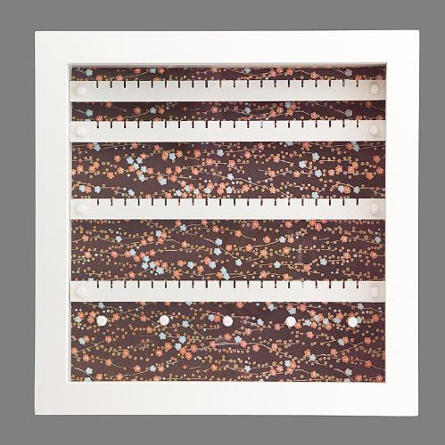 Izzy Jewel Box White Wall-Mounted Medium Earring Box