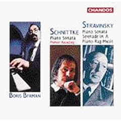 Schnittke: Piano Sonata; Stravinsky: Piano Sonata; Serenade in A; Piano-Rag-Music