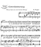 Wagner: Gotterdammerung - Mime hiess ein murrischer Zwerg - Siegfried, tenor: Instantly download and print sheet music
