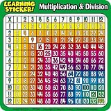 Teacher's Friend 20 Learning Stickers: Multiplication and Division